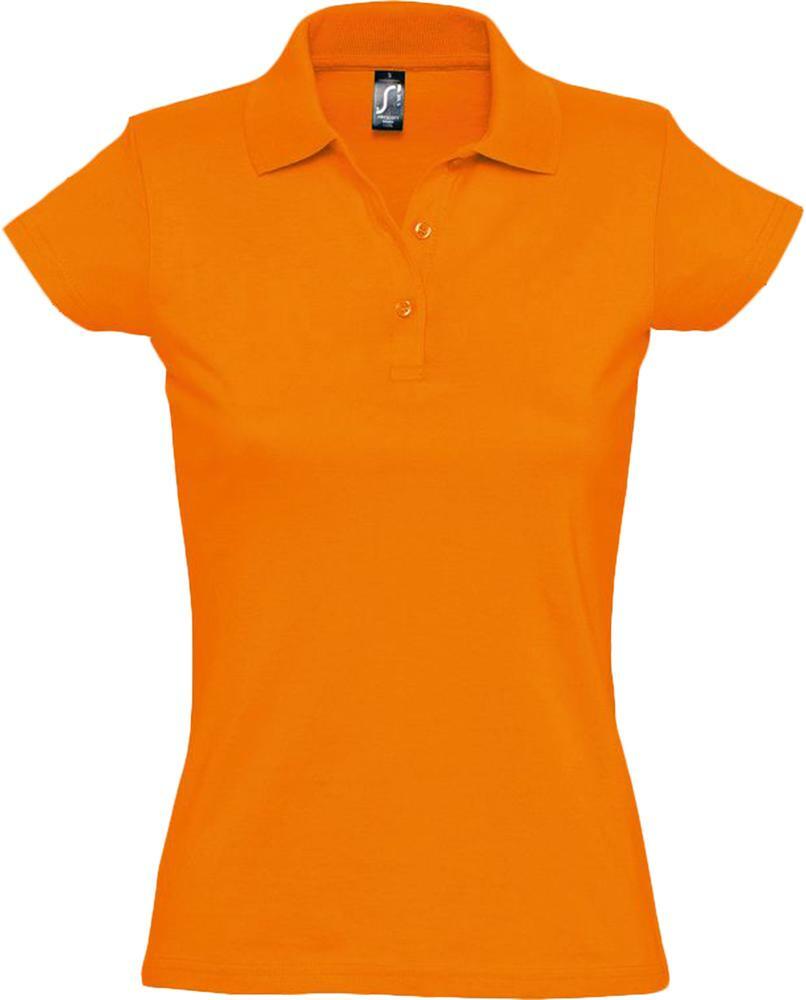 6087.20&nbsp;1404.000&nbsp;Рубашка поло женская Prescott Women 170, оранжевая&nbsp;43943