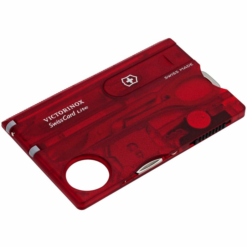 7702.55&nbsp;7790.000&nbsp;Набор инструментов SwissCard Lite, красный&nbsp;82030