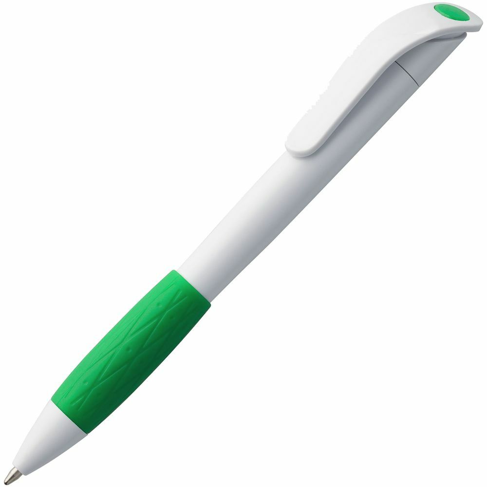 3321.69&nbsp;29.700&nbsp;Ручка шариковая Grip, белая с зеленым&nbsp;82632
