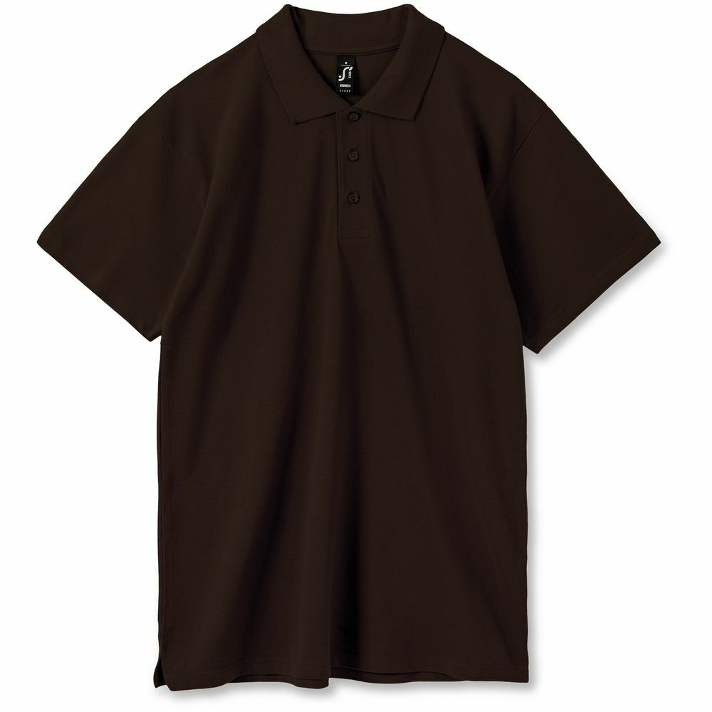 1379.59&nbsp;1135.000&nbsp;Рубашка поло мужская SUMMER 170, темно-коричневая (шоколад)&nbsp;43491
