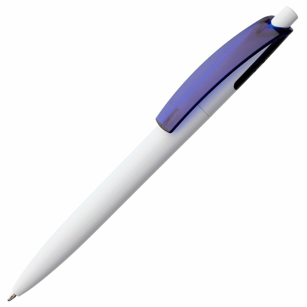 4708.64&nbsp;23.100&nbsp;Ручка шариковая Bento, белая с синим&nbsp;80264