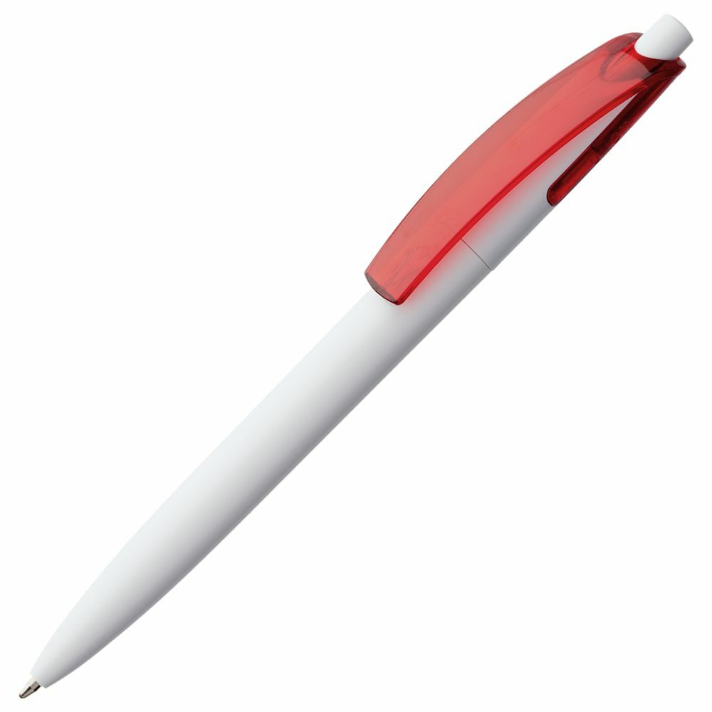 4708.65&nbsp;23.100&nbsp;Ручка шариковая Bento, белая с красным&nbsp;80263