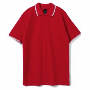 2502.50&nbsp;3069.000&nbsp;Рубашка поло мужская с контрастной отделкой PRACTICE 270, красный/белый&nbsp;43361