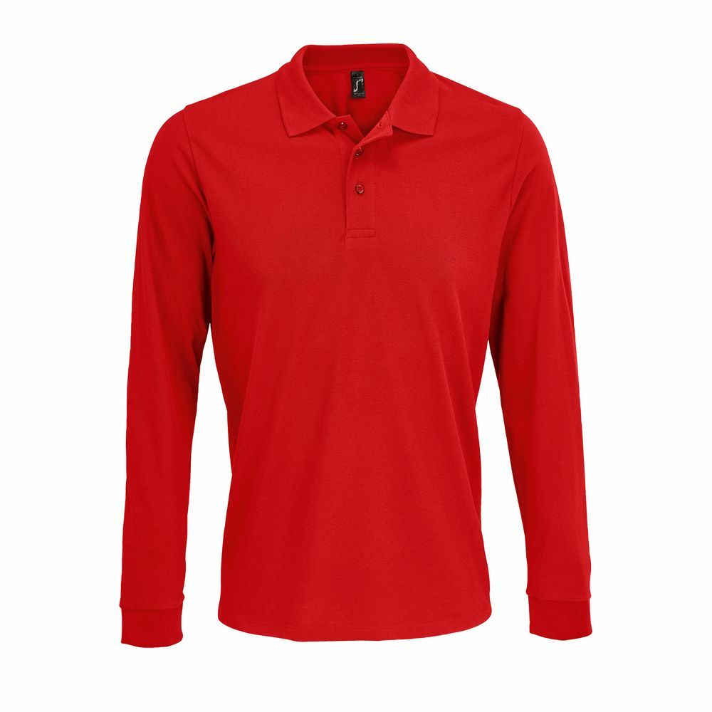03983145&nbsp;1967.000&nbsp;Рубашка поло с длинным рукавом Prime LSL, красная&nbsp;215020