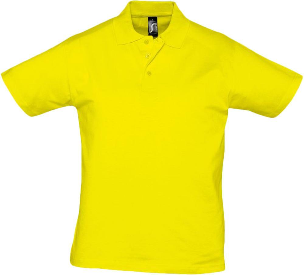 6086.89&nbsp;1441.000&nbsp;Рубашка поло мужская Prescott Men 170, желтая (лимонная)&nbsp;43940