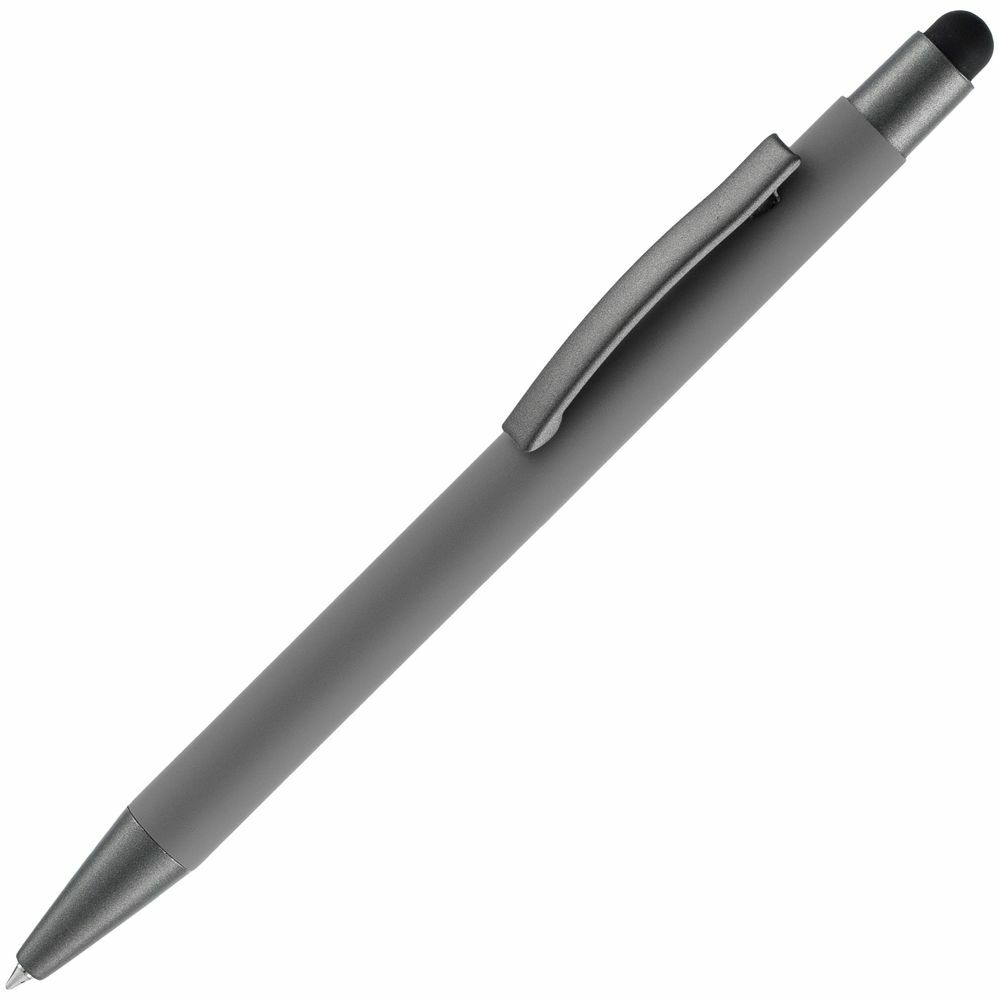 16428.10&nbsp;90.000&nbsp;Ручка шариковая Atento Soft Touch со стилусом, серая&nbsp;234289
