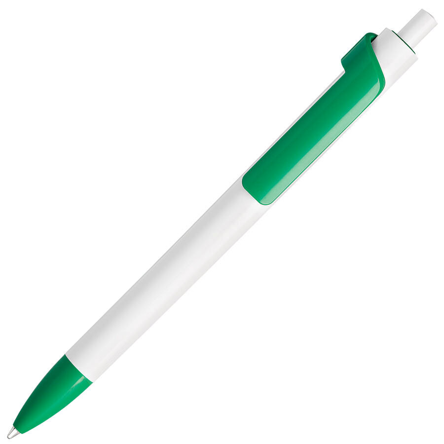 601/18&nbsp;16.000&nbsp;FORTE, ручка шариковая, белый/зеленый, пластик&nbsp;49210