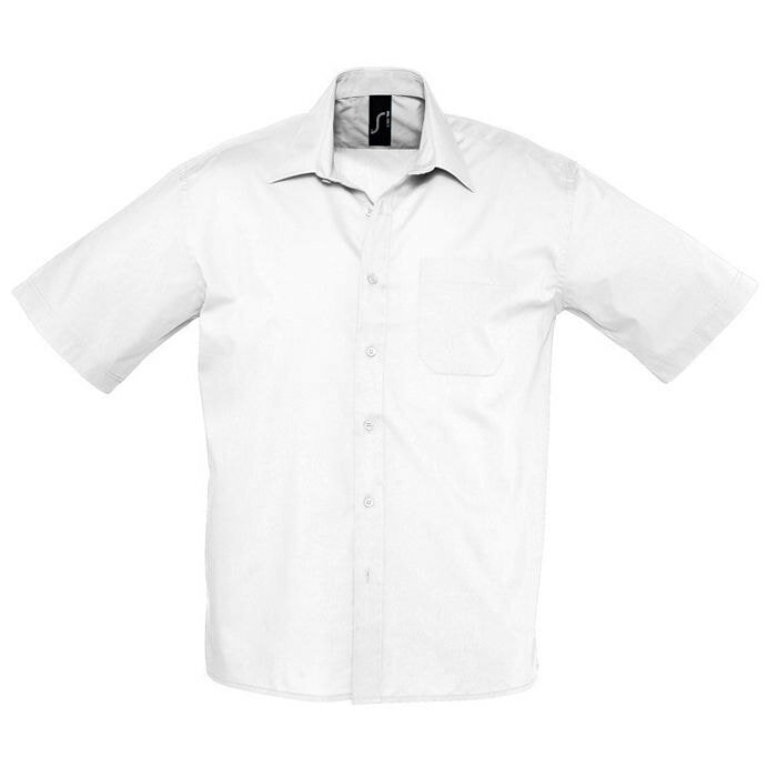 716050.102/L&nbsp;1990.000&nbsp;Рубашка"Bristol", белый_L, 65% полиэстер, 35% хлопок, 105г/м2&nbsp;107813