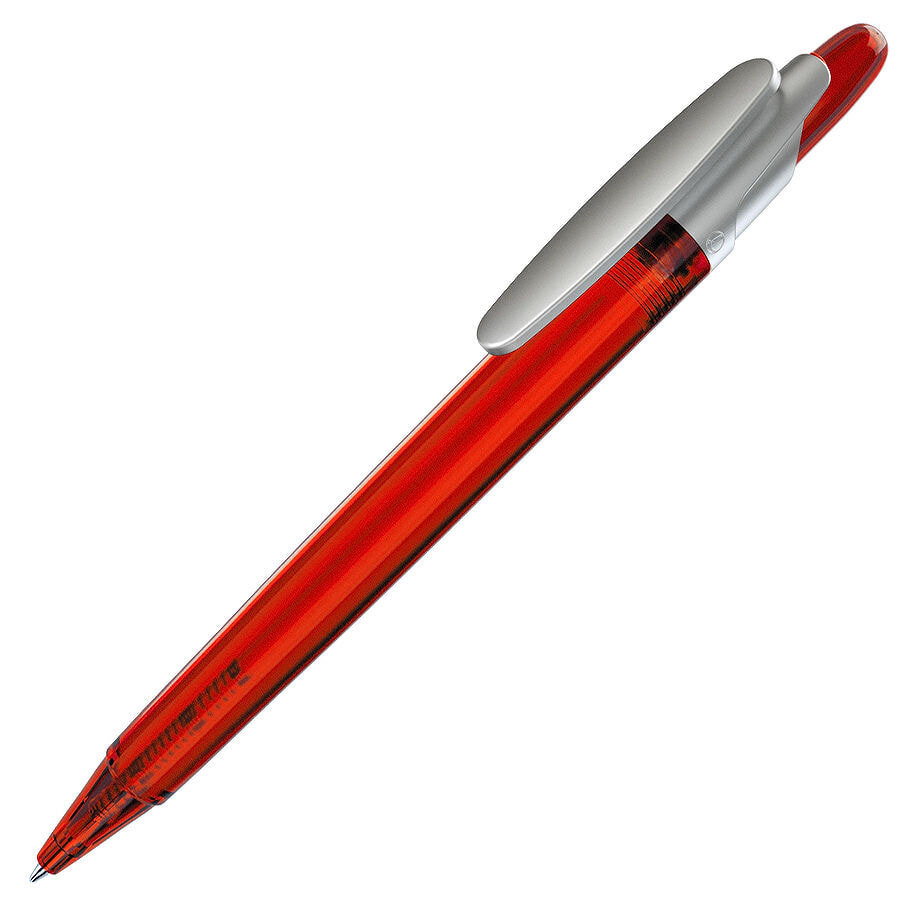 503F/67&nbsp;19.000&nbsp;OTTO FROST SAT, ручка шариковая, фростированный красный/серебристый клип, пластик&nbsp;49575