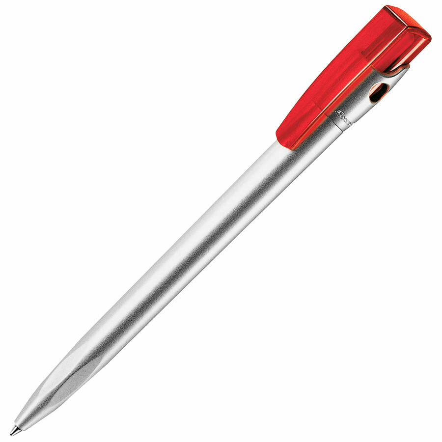 399/67&nbsp;29.000&nbsp;KIKI SAT, ручка шариковая, красный/серебристый, пластик&nbsp;49439