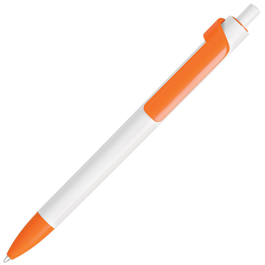 601/05&nbsp;29.000&nbsp;FORTE, ручка шариковая, белый/оранжевый, пластик&nbsp;49208