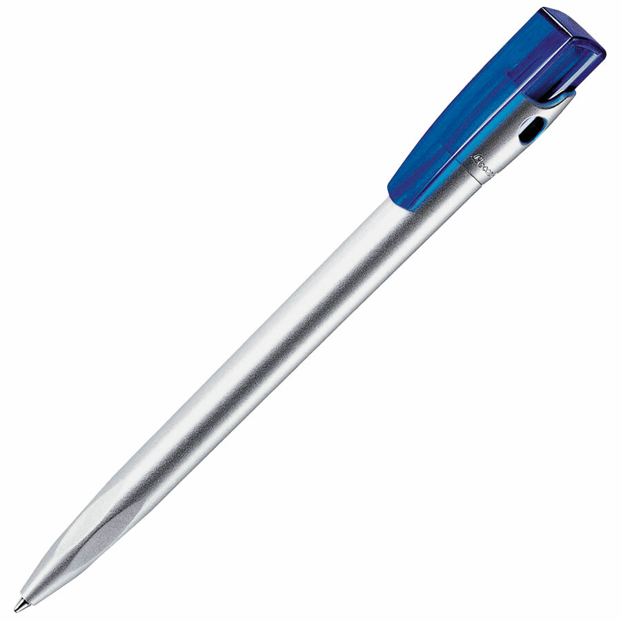 399/73&nbsp;29.000&nbsp;KIKI SAT, ручка шариковая, синий/серебристый, пластик&nbsp;49440