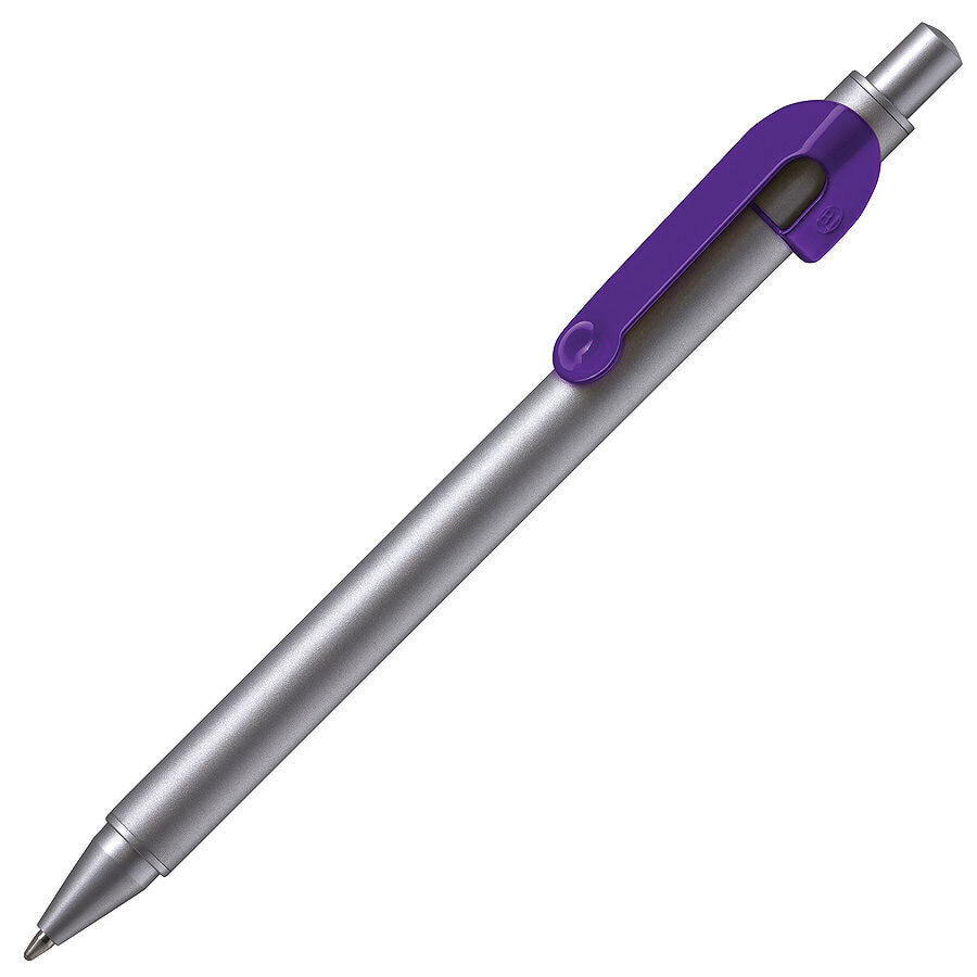 19603/11&nbsp;84.000&nbsp;SNAKE, ручка шариковая, фиолетовый, серебристый корпус, металл&nbsp;50175