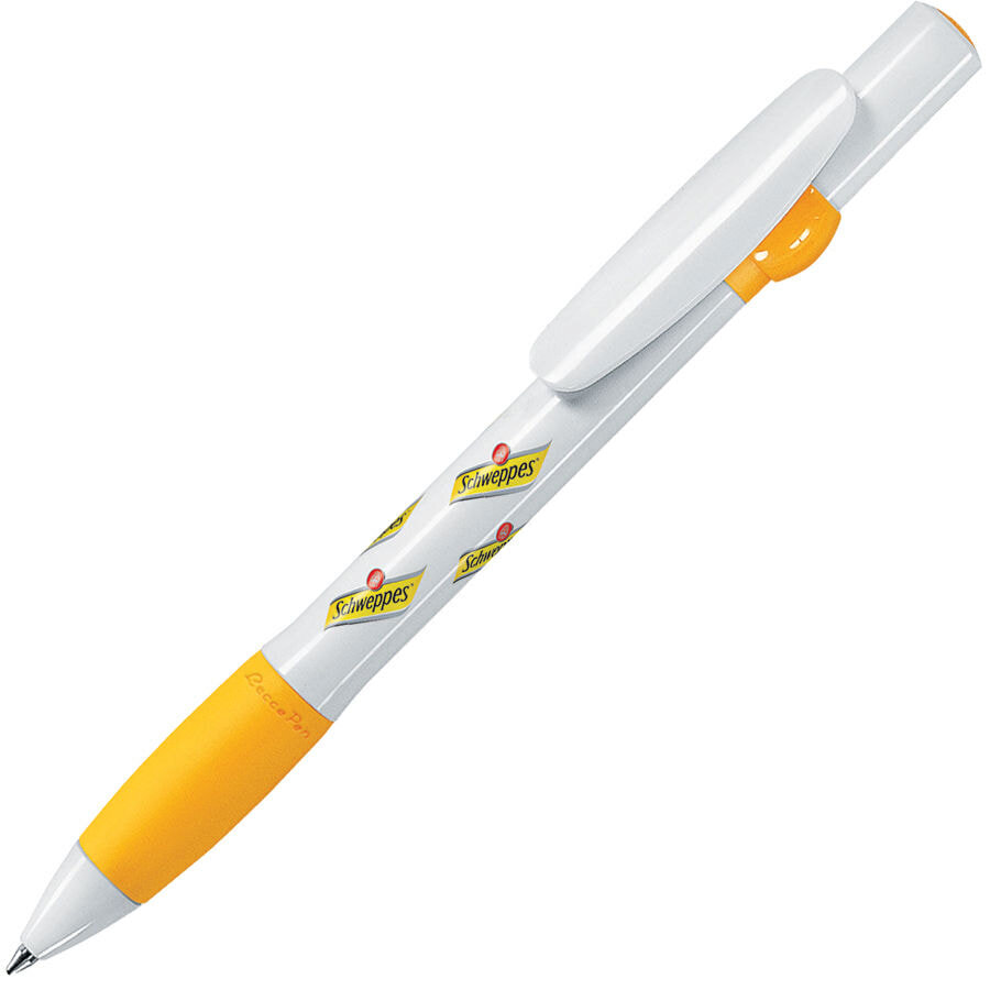330/03&nbsp;15.000&nbsp;ALLEGRA, ручка шариковая, желтый/белый, пластик&nbsp;165983