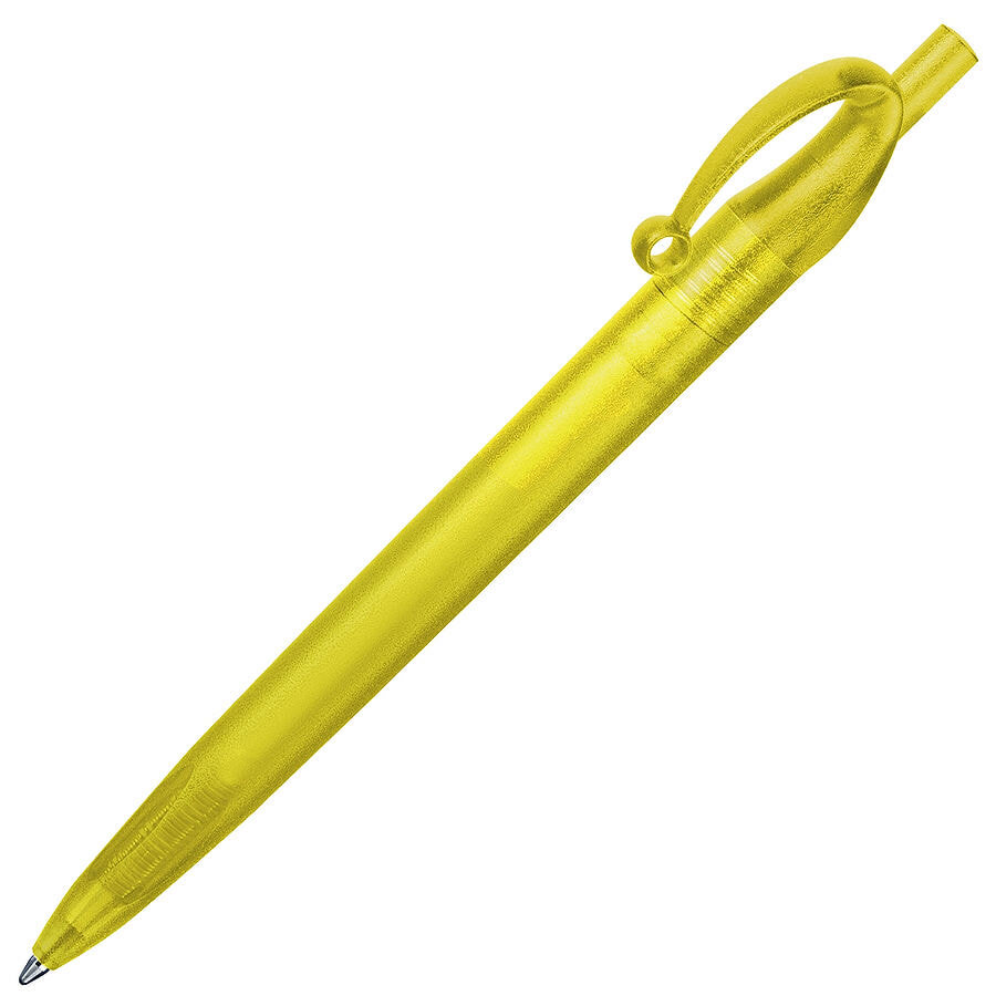 407F/70&nbsp;13.000&nbsp;JOCKER, ручка шариковая, фростированный желтый, пластик&nbsp;49546