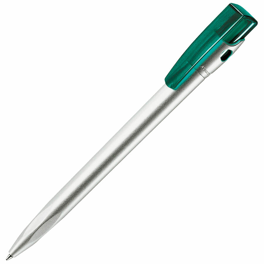399/66&nbsp;29.000&nbsp;KIKI SAT, ручка шариковая, зеленый/серебристый, пластик&nbsp;49442