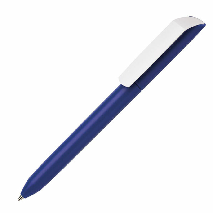 29401/25&nbsp;104.000&nbsp;Ручка шариковая FLOW PURE, синий корпус/белый клип, пластик&nbsp;50003
