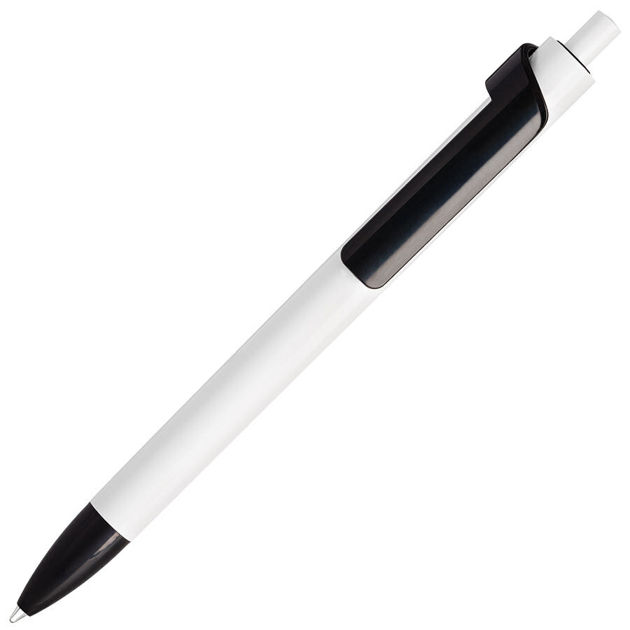 601/35&nbsp;16.000&nbsp;FORTE, ручка шариковая, белый/черный, пластик&nbsp;49212