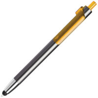 609/30/61&nbsp;59.000&nbsp;PIANO TOUCH, ручка шариковая со стилусом для сенсорных экранов, графит/желтый, металл/пластик&nbsp;18381