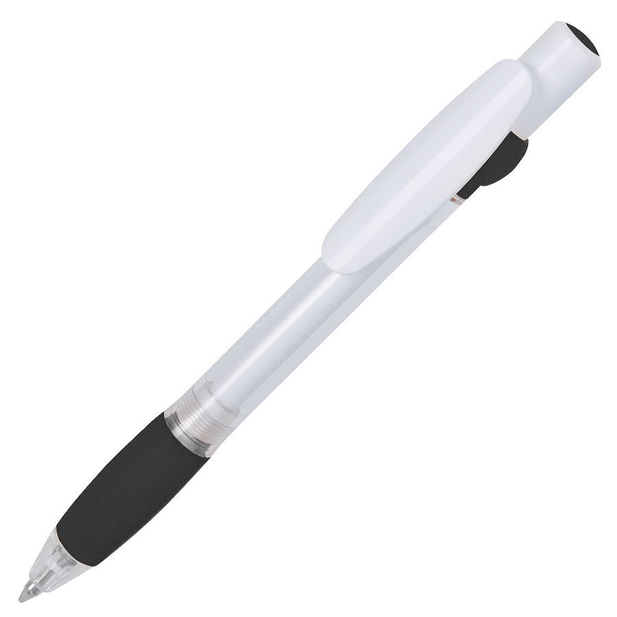 330SW/35&nbsp;19.000&nbsp;ALLEGRA SWING, ручка шариковая, черный/белый, прозрачный корпус, белый барабанчик, пластик&nbsp;111413