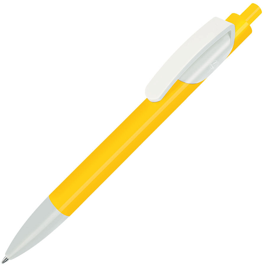203/03&nbsp;15.000&nbsp;TRIS, ручка шариковая, ярко-желтый/белый, пластик&nbsp;49586