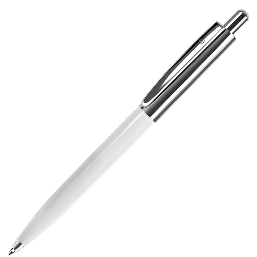 1330/01&nbsp;95.000&nbsp;BUSINESS, ручка шариковая, белый/серебристый, металл/пластик&nbsp;50197