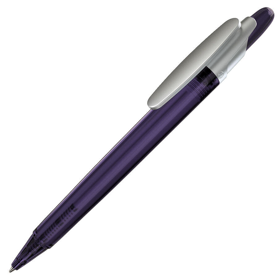 503F/62&nbsp;19.000&nbsp;OTTO FROST SAT, ручка шариковая, фростированный фиолетовый/серебристый клип, пластик&nbsp;49576