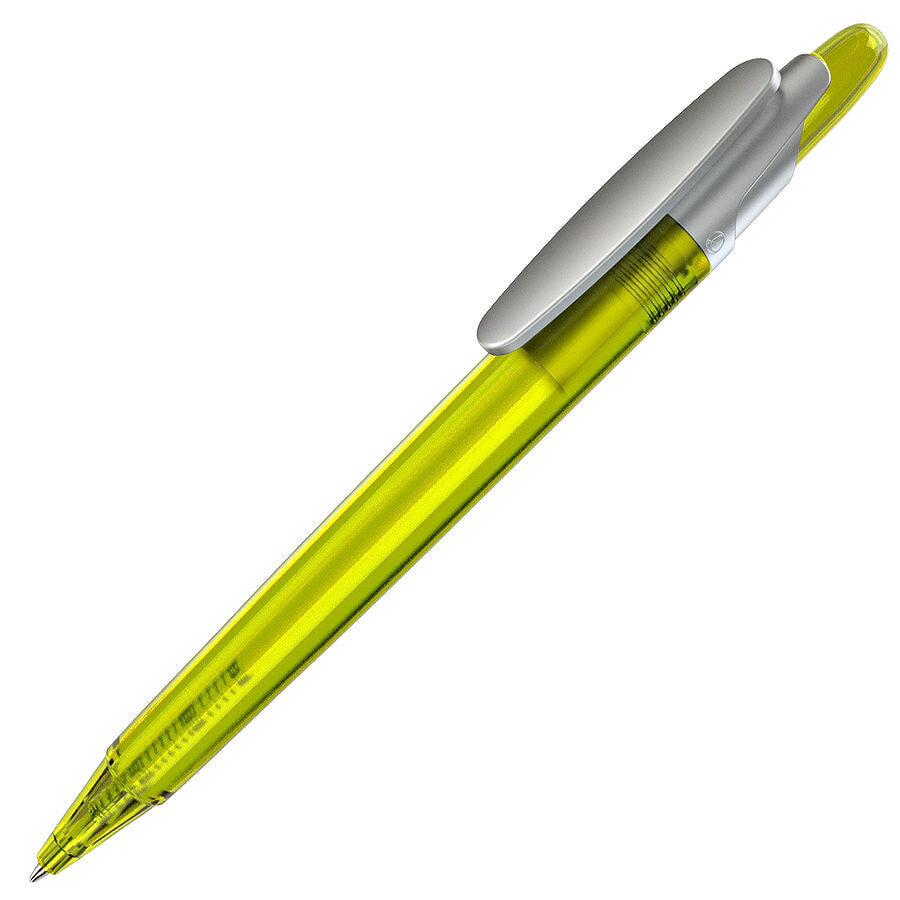 503F/70&nbsp;16.000&nbsp;OTTO FROST SAT, ручка шариковая, фростированный желтый/серебристый клип, пластик&nbsp;49573