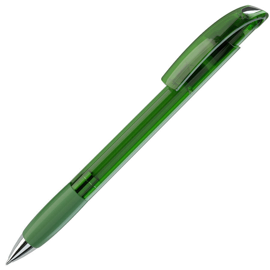 152/48/94&nbsp;30.000&nbsp;NOVE LX, ручка шариковая с грипом, прозрачный зеленый/хром, пластик&nbsp;49632