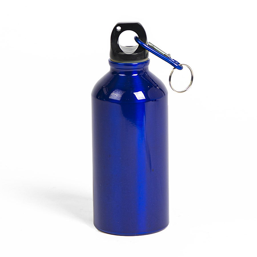 7120/24&nbsp;416.000&nbsp;Бутылка для воды "Mento-1", алюминиевая, с карабином, 400 мл., синий&nbsp;134445