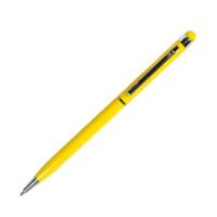 1102/03&nbsp;40.000&nbsp;TOUCHWRITER, ручка шариковая со стилусом для сенсорных экранов, желтый/хром, металл&nbsp;50217