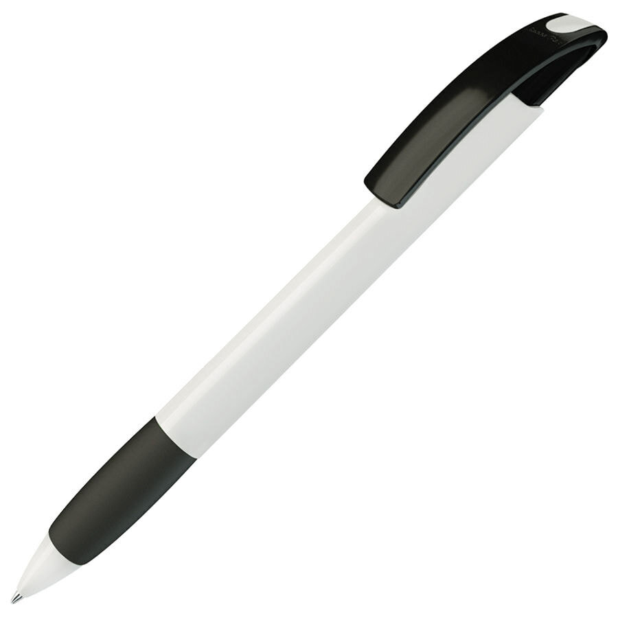 151/35&nbsp;18.000&nbsp;NOVE, ручка шариковая с грипом, черный/белый, пластик&nbsp;49627