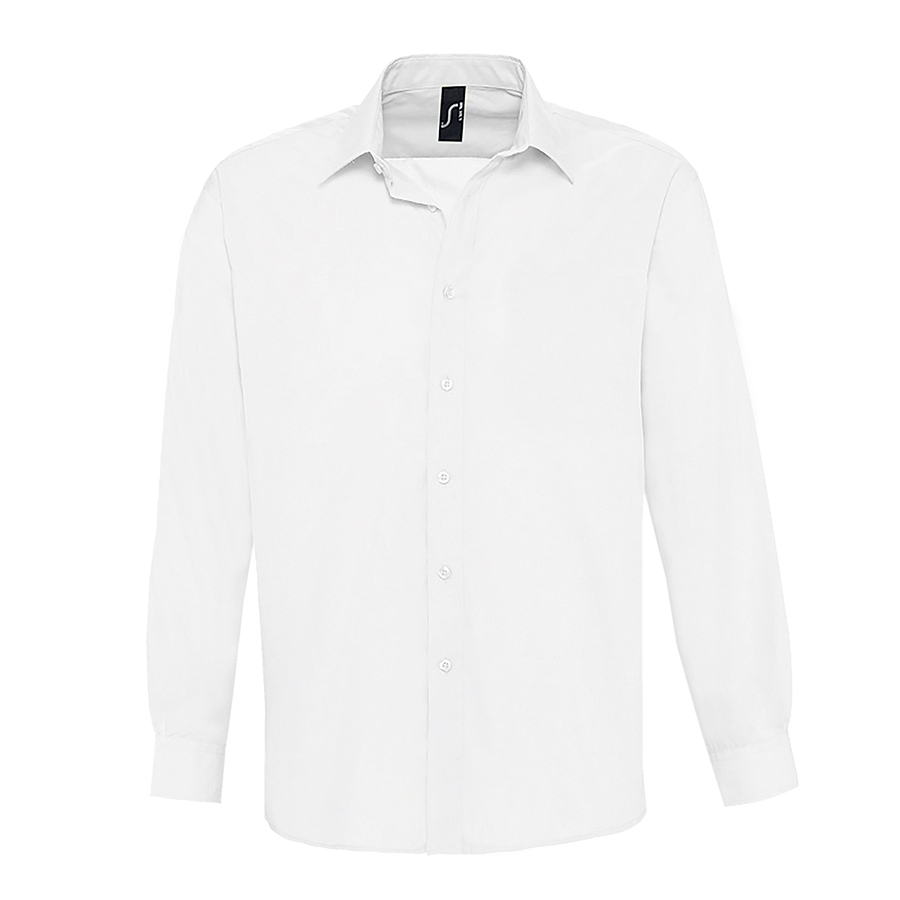 716040.102/XL&nbsp;2490.000&nbsp;Рубашка "Baltimore", белый_XL, 65% полиэстер, 35% хлопок, 105г/м2&nbsp;107690