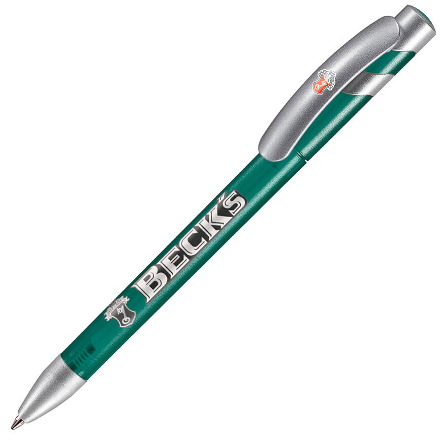 432/66&nbsp;19.000&nbsp;MANDI SAT, ручка шариковая, зеленый/серебристый, пластик&nbsp;49451