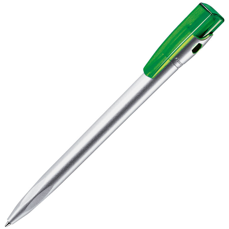 399/72&nbsp;26.000&nbsp;KIKI SAT, ручка шариковая, зеленый/серебристый, пластик&nbsp;49281