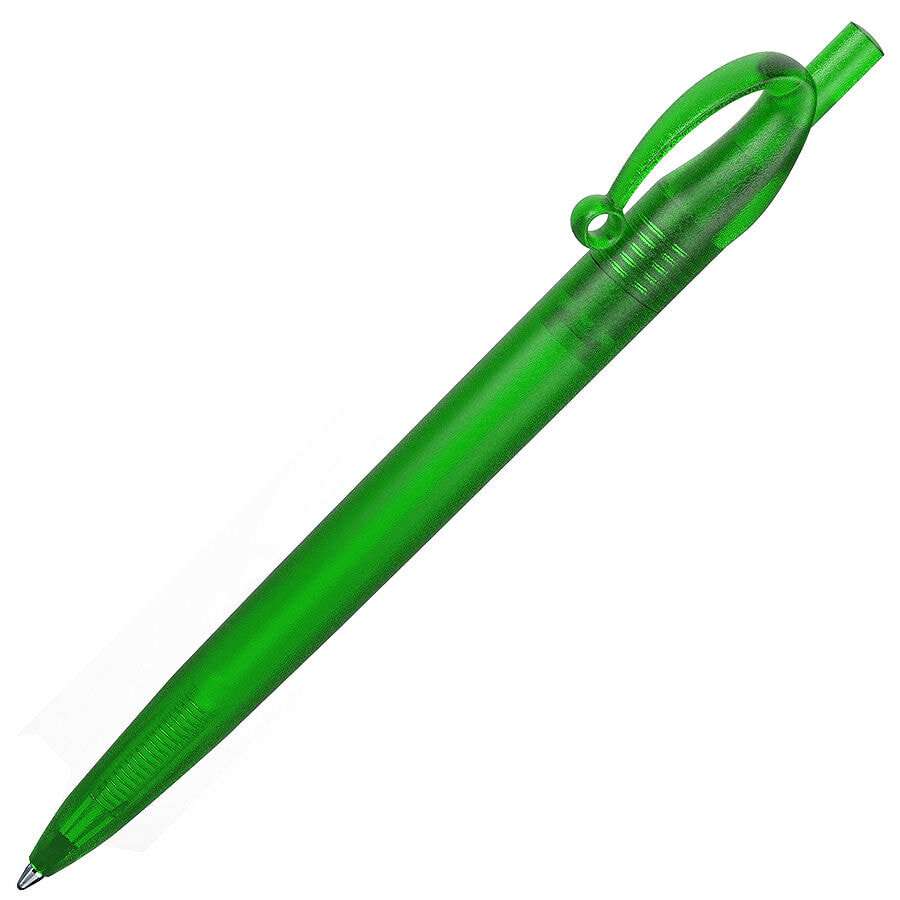 407F/94&nbsp;11.000&nbsp;JOCKER, ручка шариковая, фростированный зеленый, пластик&nbsp;49550