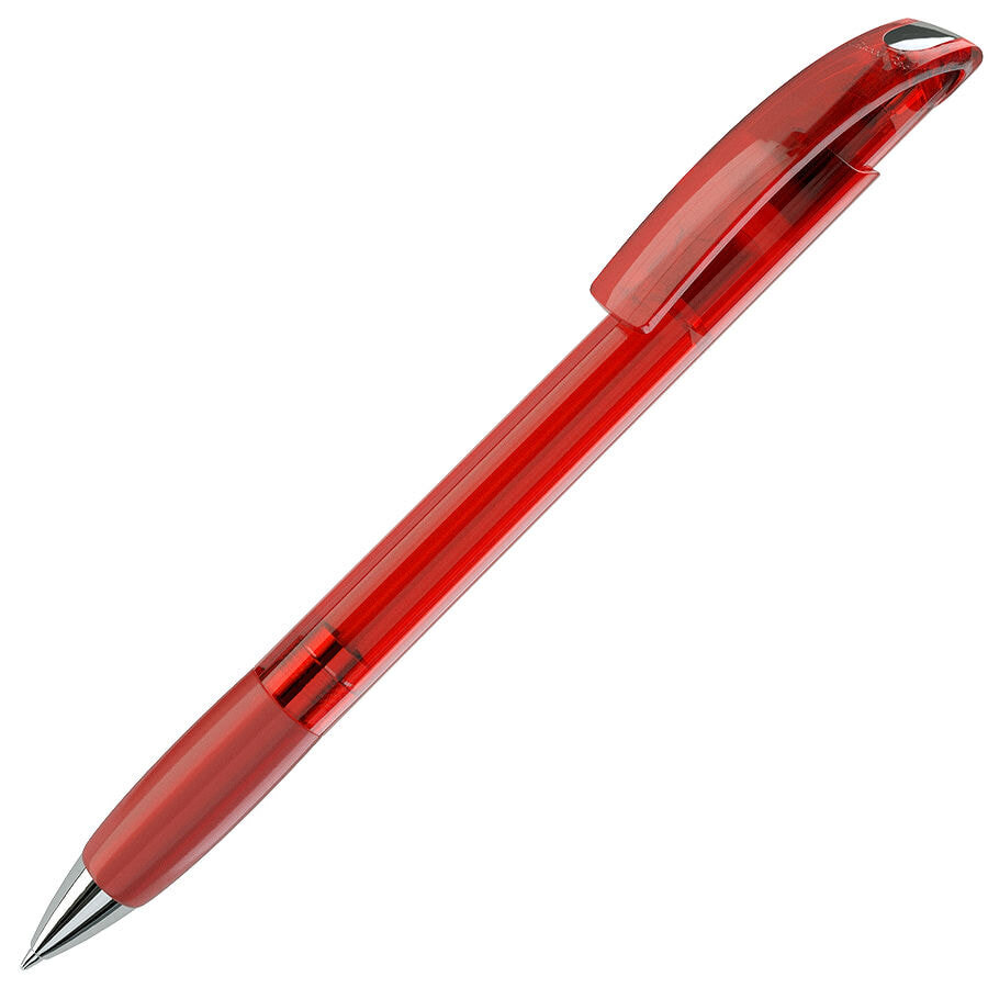 152/48/67&nbsp;30.000&nbsp;NOVE LX, ручка шариковая с грипом, прозрачный красный/хром, пластик&nbsp;49631