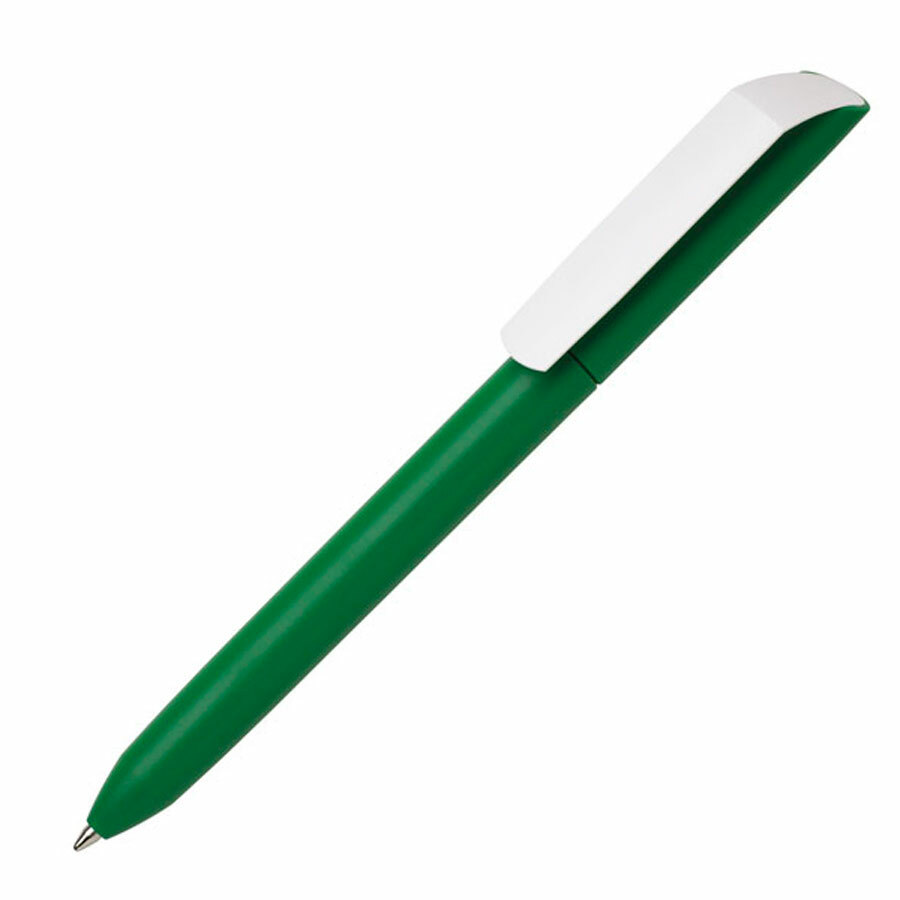 29401/15&nbsp;104.000&nbsp;Ручка шариковая FLOW PURE, зеленый корпус/белый клип, пластик&nbsp;49999