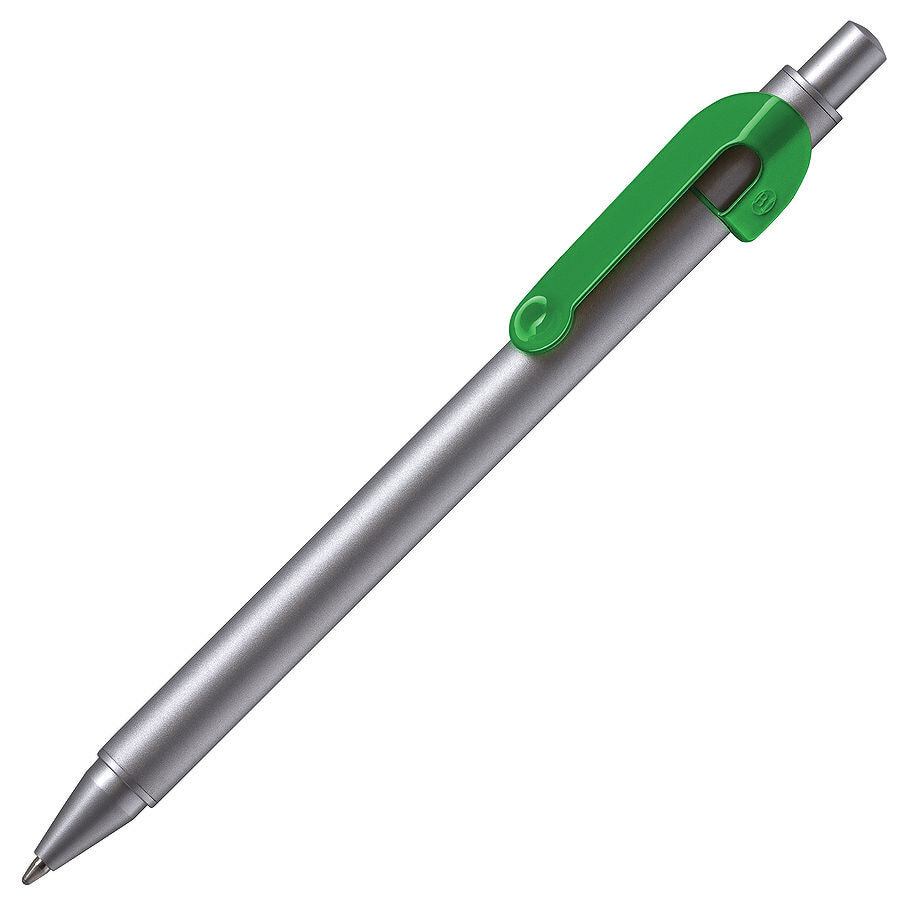 19603/18&nbsp;60.000&nbsp;SNAKE, ручка шариковая, зеленый, серебристый корпус, металл&nbsp;50178