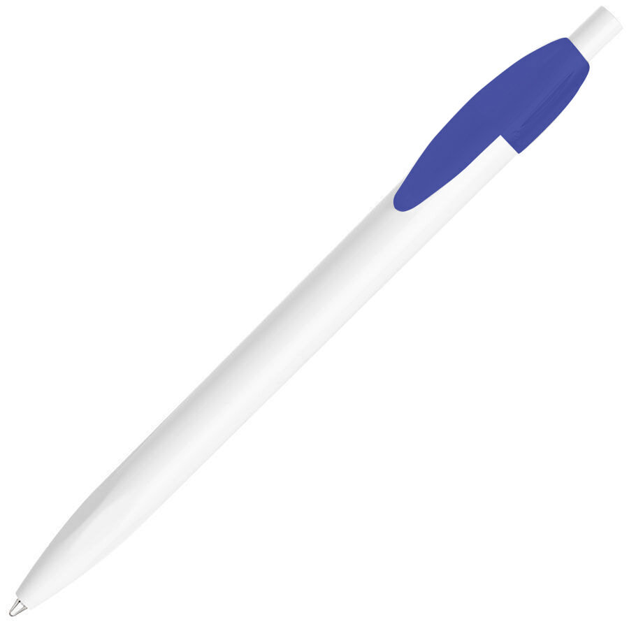 212/136&nbsp;25.000&nbsp;Ручка шариковая X-1 WHITE, белый/синий непрозрачный клип, пластик&nbsp;203769