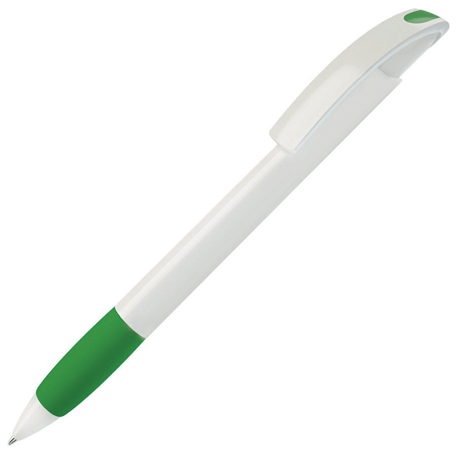150/15&nbsp;18.000&nbsp;NOVE, ручка шариковая с грипом, зеленый/белый, пластик&nbsp;129378