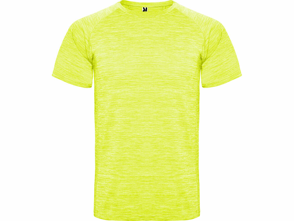 66542492XL&nbsp;942.400&nbsp;Спортивная футболка "Austin" мужская, меланжевый неоновый желтый&nbsp;193624