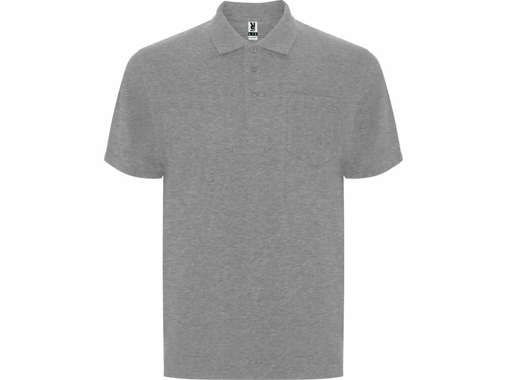 6607583XL&nbsp;1620.400&nbsp;Рубашка поло "Centauro Premium" мужская, серый меланж&nbsp;194469