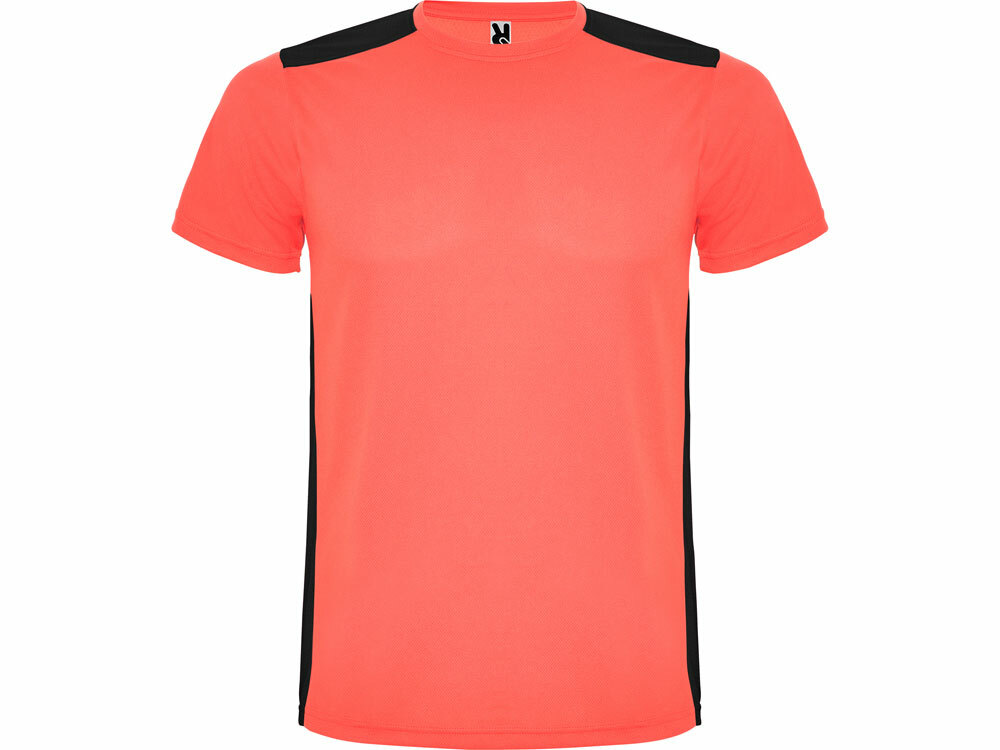 665223402XL&nbsp;856.400&nbsp;Спортивная футболка "Detroit" мужская, неоновый коралловый/черный&nbsp;193701
