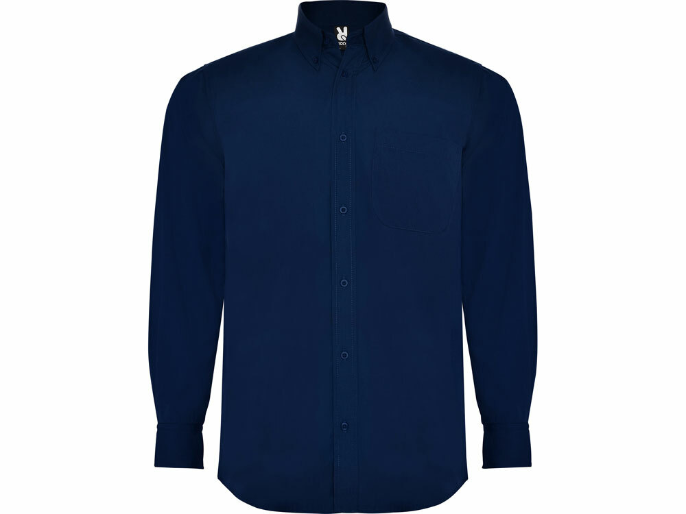 5504552XL&nbsp;2649.400&nbsp;Рубашка "Aifos" мужская с длинным рукавом, нэйви&nbsp;194480