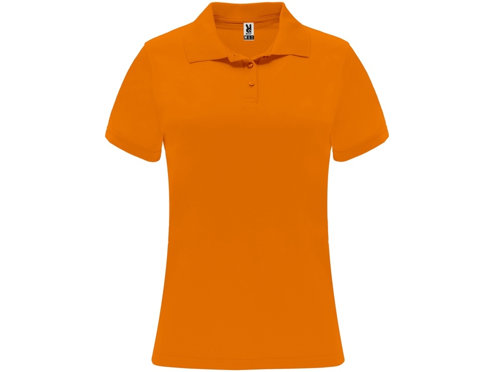 410PO223XL&nbsp;927.400&nbsp;Рубашка поло женская "Monzha", неоновый оранжевый&nbsp;210063