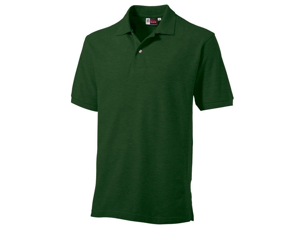 3177F582XL&nbsp;457.400&nbsp;Рубашка поло "Boston" мужская, бутылочный зеленый&nbsp;141528