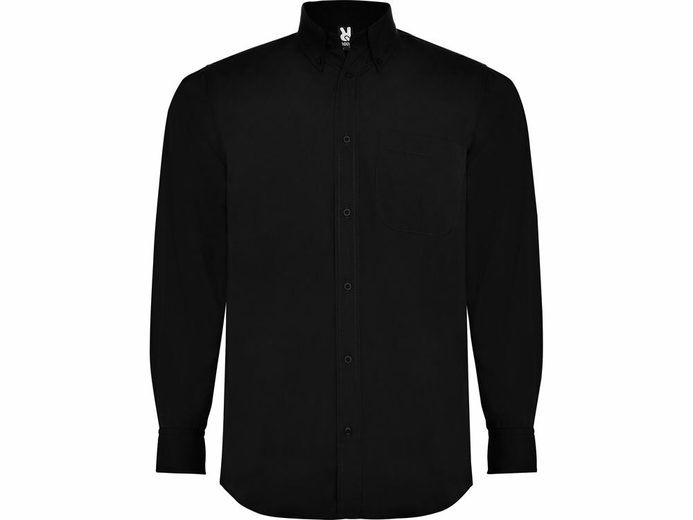 550402S&nbsp;2649.400&nbsp;Рубашка "Aifos" мужская с длинным рукавом, черный&nbsp;194488