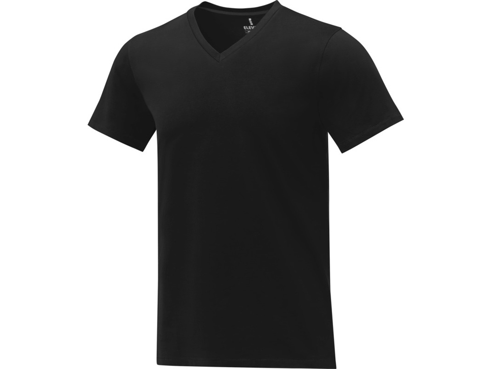 3803090M&nbsp;1869.000&nbsp;Somoto Мужская футболка с коротким рукавом и V-образным вырезом , черный&nbsp;188763