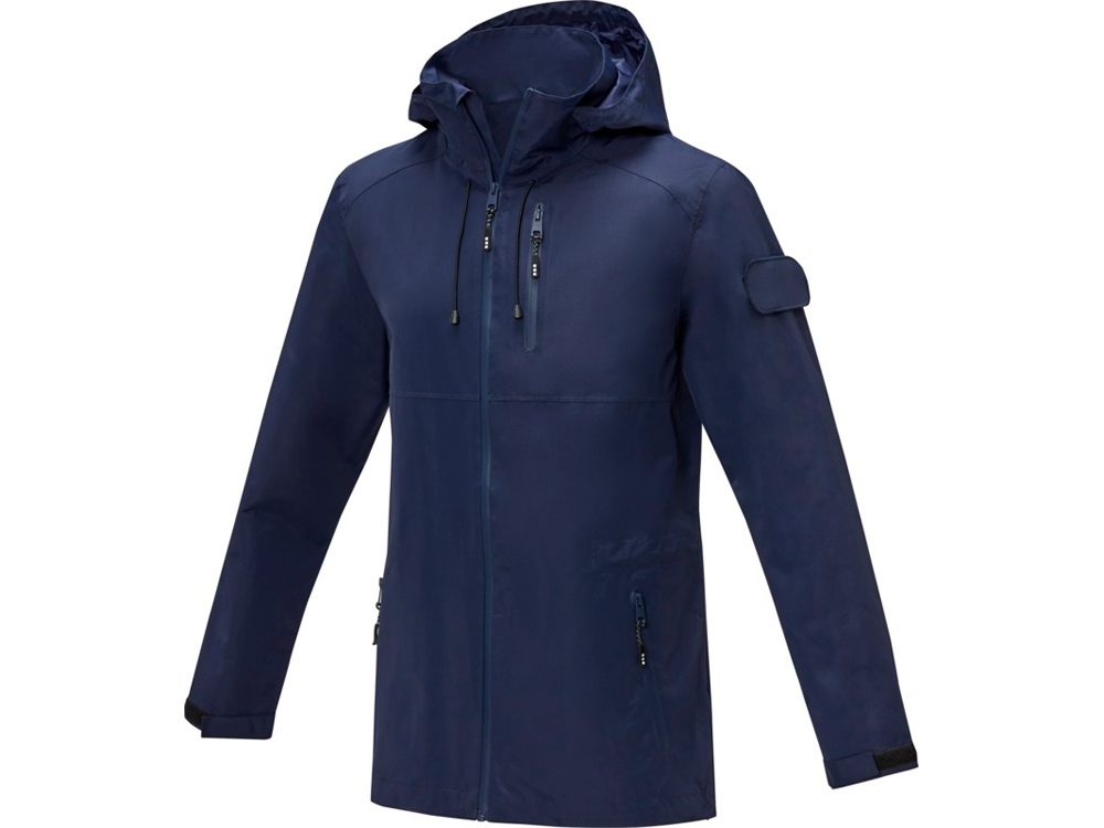 37526552XS&nbsp;26429.000&nbsp;Легкая куртка унисекс Kai, изготовленная из переработанных материалов по стандарту GRS, темно-синий&nbsp;211157